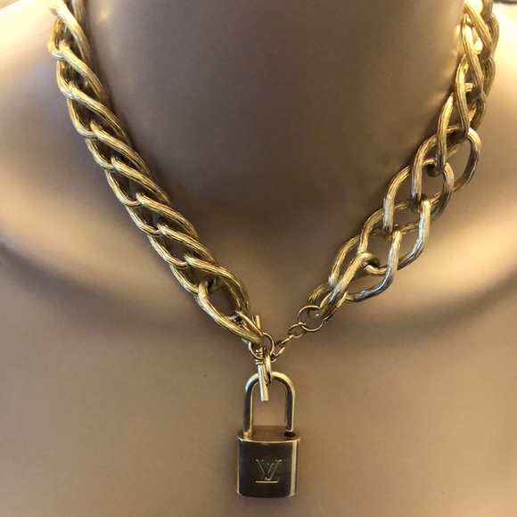 Vintage Necklaces and Authentic Louis Vuitton Padlock - Picture 10 of 13